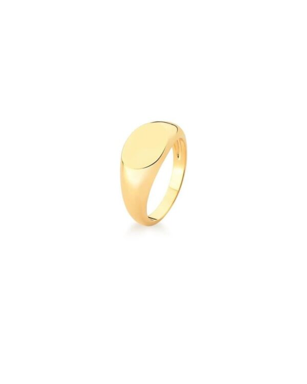 ANEL OVAL E LISO