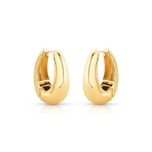 ARGOLA OVAL ABAULADA LISA