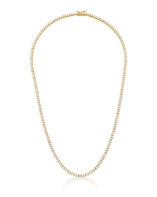 COLAR RIVIERA COM ZIRCÔNIAS REDONDAS