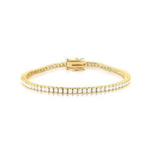 PULSEIRA RIVIERA COM CRISTAIS REDONDOS
